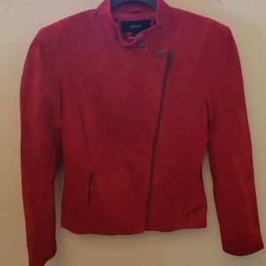 Beatiful Red Suede Jacket